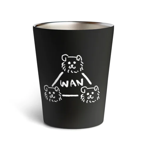 WANのWAN(白) Thermo Tumbler