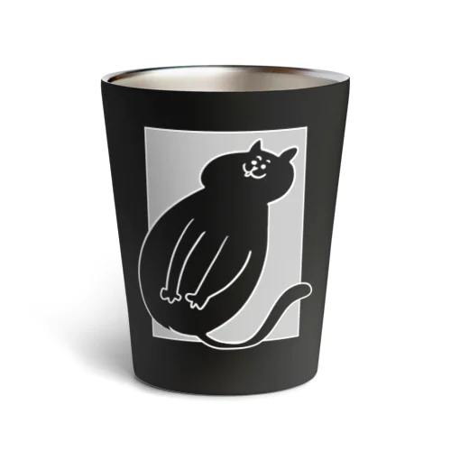 おへそナイナイねこ🐱 Thermo Tumbler