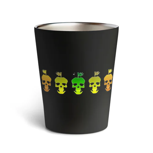 HEMP🍎SKULL（横） Thermo Tumbler