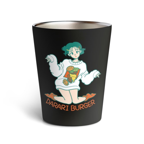 DARARI BURGER(線に色付けたVer.) Thermo Tumbler