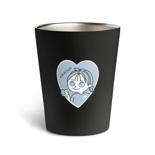 ミミポポ♡アイコン Thermo Tumbler