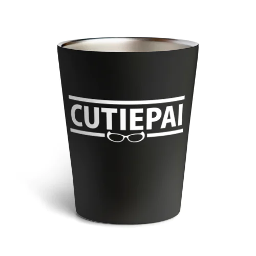 CUTIEPAI LOGO White サーモタンブラー