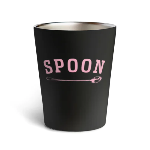 SPOON (PINK) Thermo Tumbler