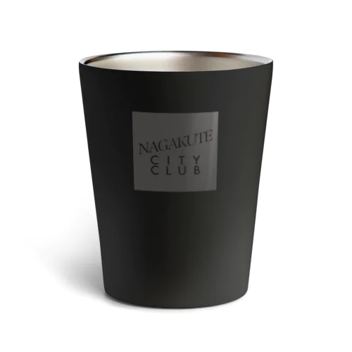 ナガクテシティクラブ　NAGAKUTE CITY CLUB スクエアロゴ Thermo Tumbler