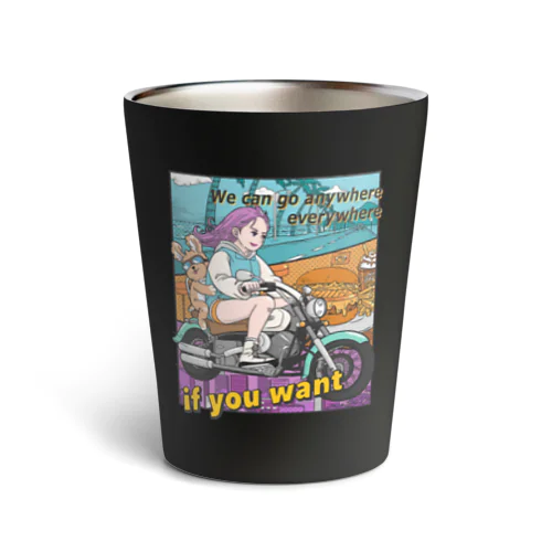 【アメコミ】biker Thermo Tumbler