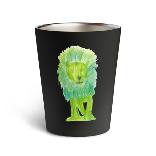 佇むライオン Thermo Tumbler