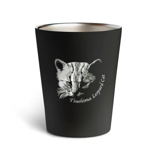 Tsushima Leopard Cat_2 Thermo Tumbler