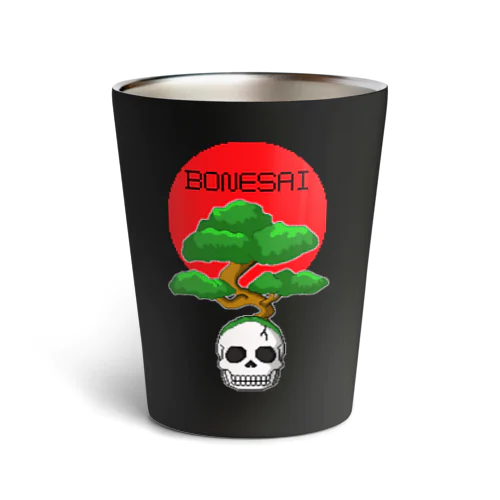 ドット絵風 BONESAI Thermo Tumbler