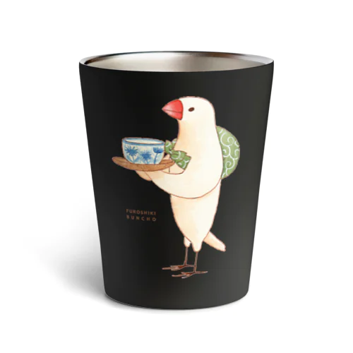 茶運び文鳥 Thermo Tumbler