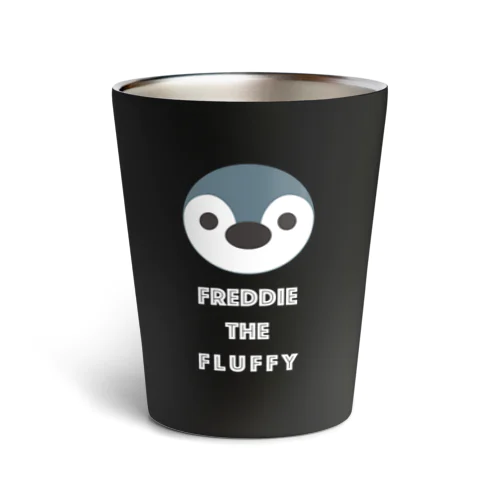 freddie_withtxt_white Thermo Tumbler