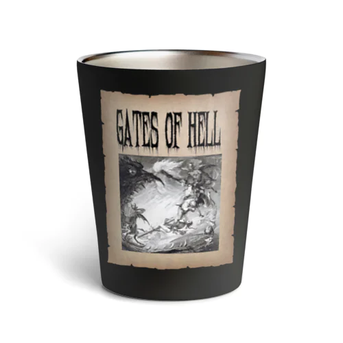 地獄の門 　Gates of hell Thermo Tumbler