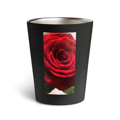 花　赤い薔薇 Thermo Tumbler