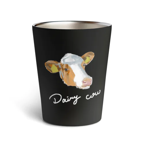 Dairy cow RED Thermo Tumbler