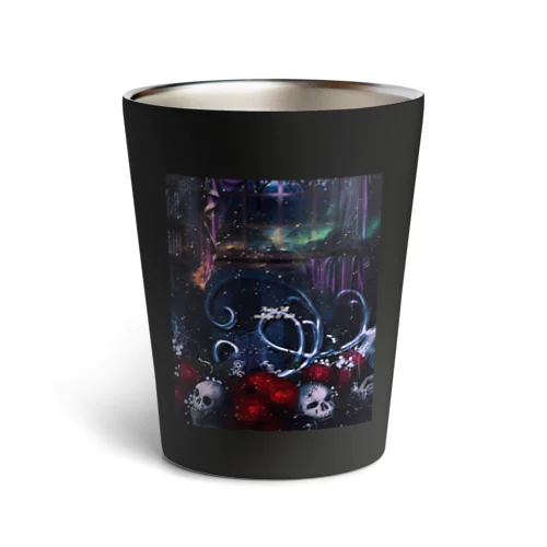 (縦長)Dark Gothic Thermo Tumbler