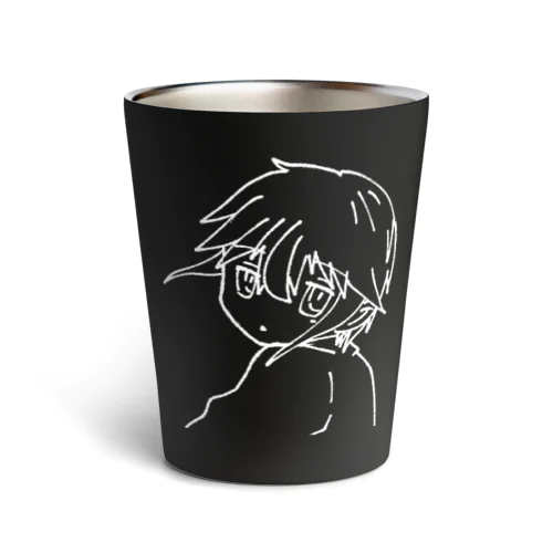 【Tsuzera様監修】黒うにとれいんタンブラー Thermo Tumbler