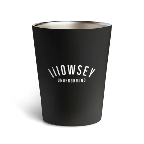 "lilOWSEY" OG WHITE LOGO Thermo Tumbler