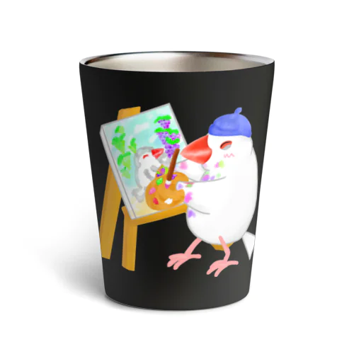 芸術の秋文鳥 Thermo Tumbler