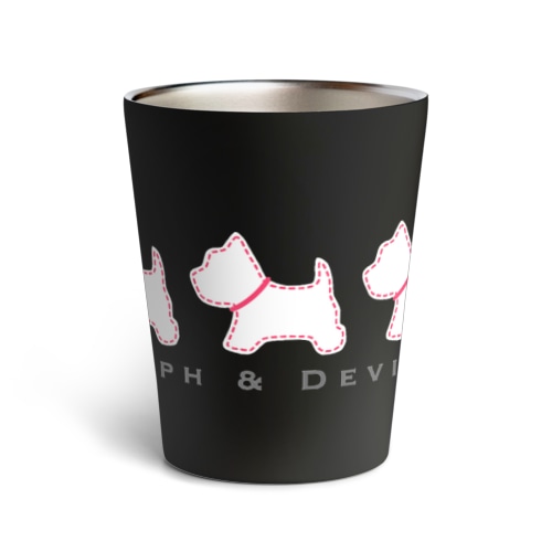 Sylph&devil’s 5wes アップリケ Thermo Tumbler