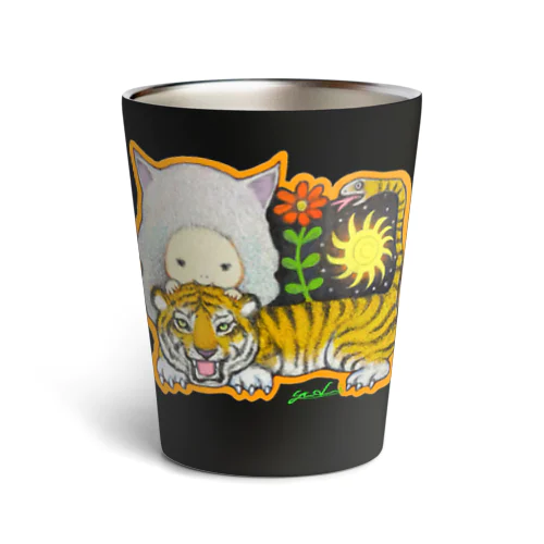 虎ガブッ Thermo Tumbler