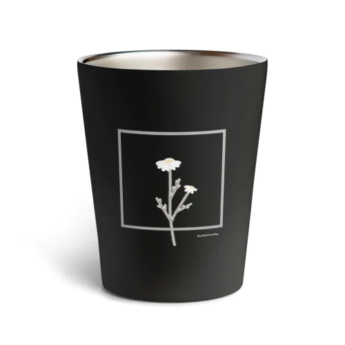 two flower** frame Thermo Tumbler