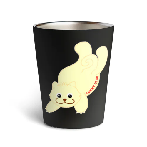 寝そべりラッキーちゃん Thermo Tumbler