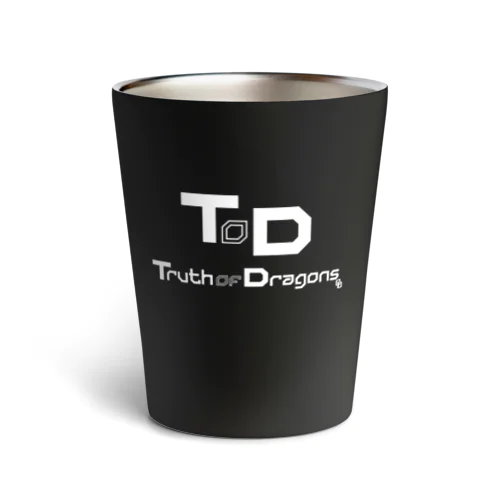 【NEW】Truth of Dragons2023 ロゴ白小物グッズ Thermo Tumbler