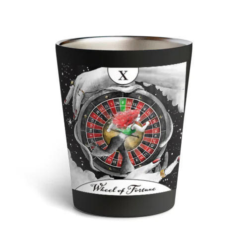 WHEELE OF FORTUNE Thermo Tumbler