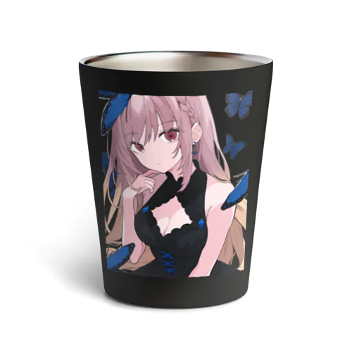 アゲハ蝶×ぴよたん Thermo Tumbler