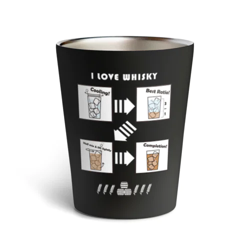 I LOVE WHISKEY-06 Thermo Tumbler