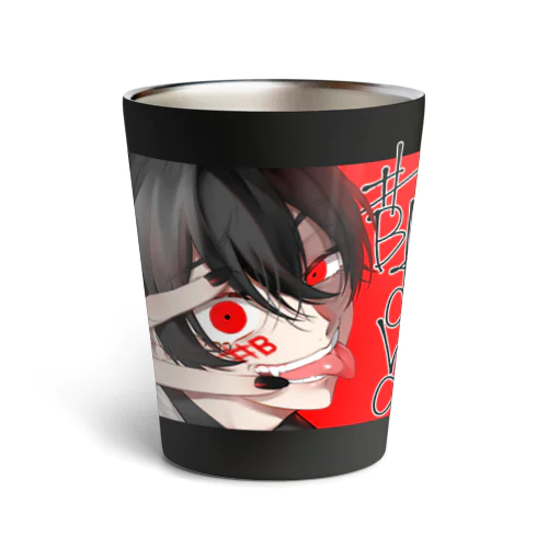 【黒サイン】#Bkawaグッズ Thermo Tumbler