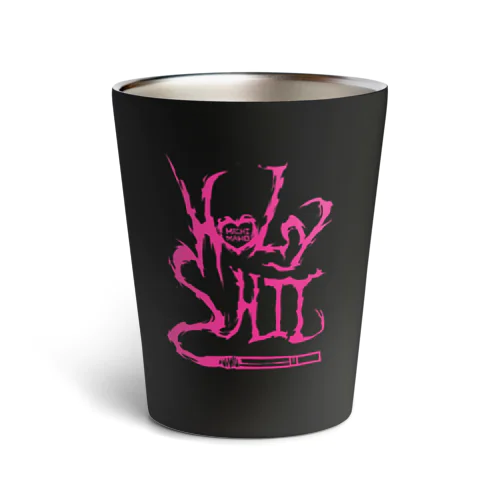 HOLYSHIT PINK LOGO Thermo Tumbler