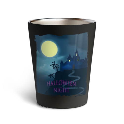 Halloween night Thermo Tumbler