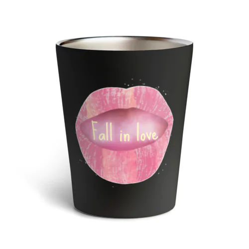 Lips💋 foll in love Thermo Tumbler