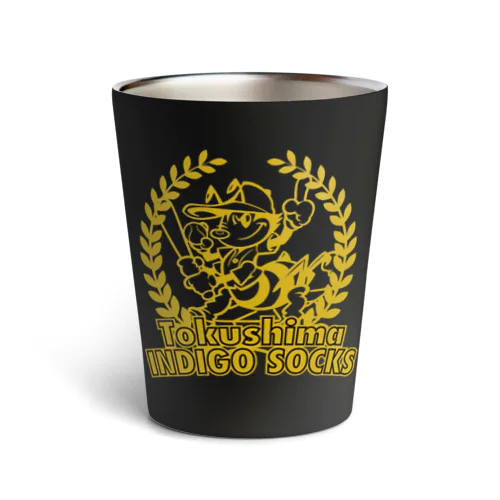 【ブラック】藍サポ限定サーモタンブラー Thermo Tumbler