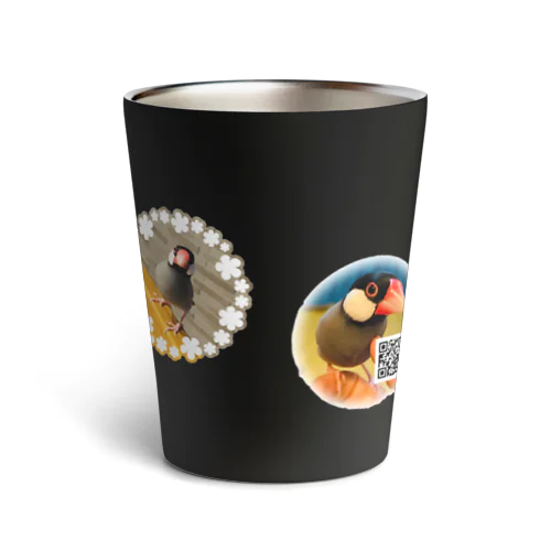 文鳥のはるさめちゃん Thermo Tumbler