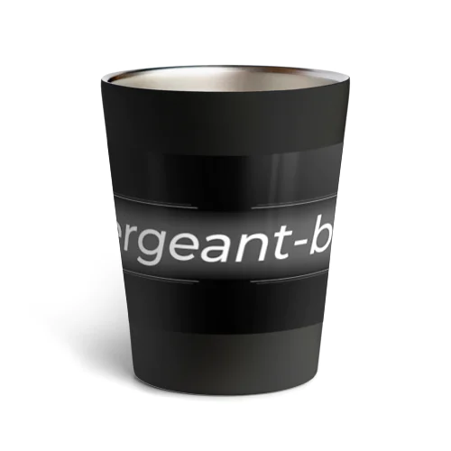 バス軍曹　サーモンタンブラー（枠付き） Thermo Tumbler