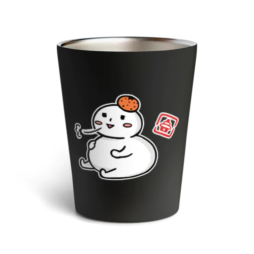 かがみもち Thermo Tumbler