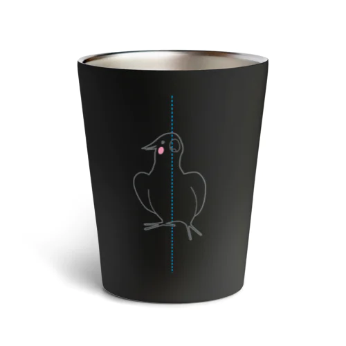 オカメインコのタンブラー Thermo Tumbler