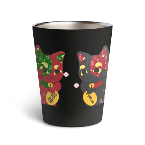 ふく福呼猫 Thermo Tumbler