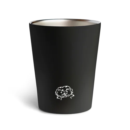 スナックカワウソONLINE_白字 Thermo Tumbler