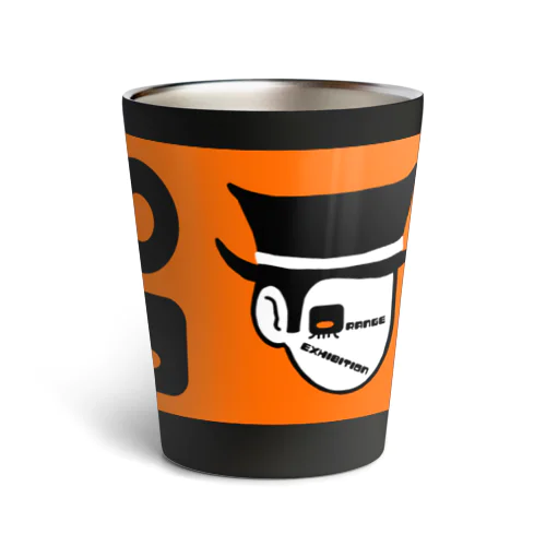 Orange exhibition Thermo Tumbler