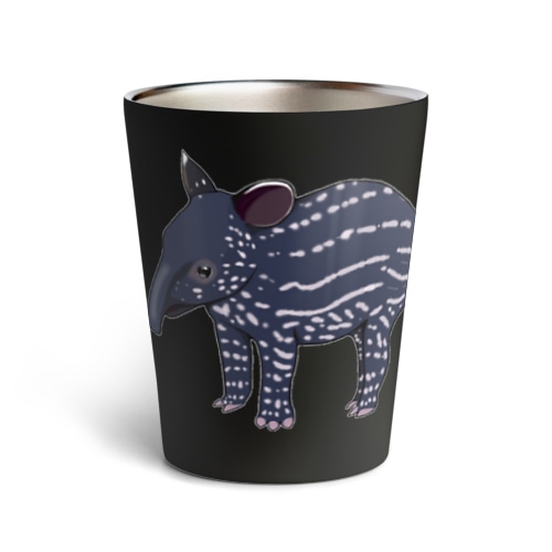 マレーバクの子供 Thermo Tumbler