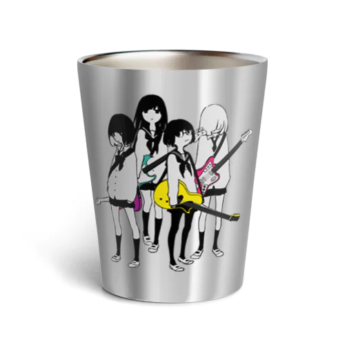 ギター＆ベース女子高生 Thermo Tumbler