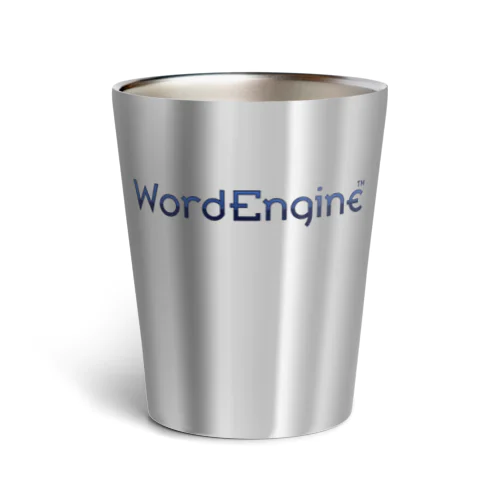 WordEngine Logo Thermo Tumbler