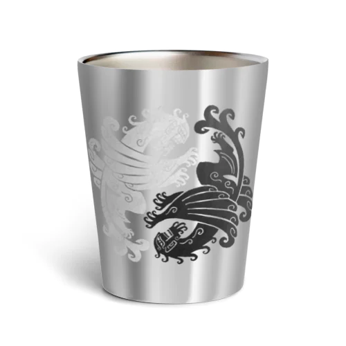 羽人　陰陽紋風 Thermo Tumbler