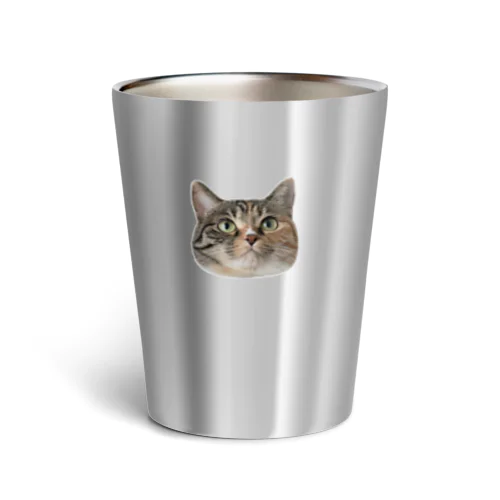 縞三毛猫のみそ Thermo Tumbler