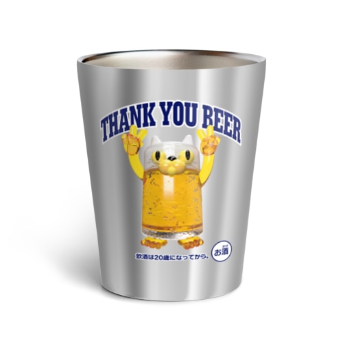 ビールジョッキ🍺(猫) Thermo Tumbler