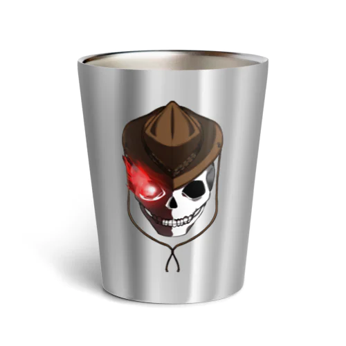 Mr.Boneman@タマシイヲモヤセ Thermo Tumbler