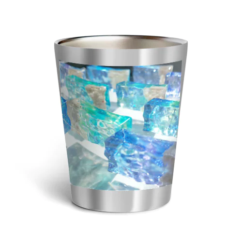 移り変わるアクアカラー Thermo Tumbler