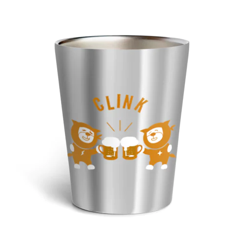 ビール好きな忍犬 Thermo Tumbler